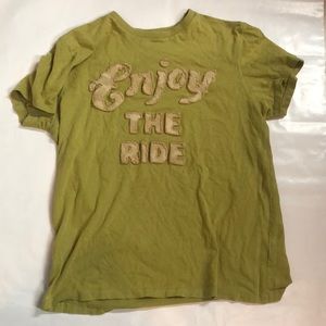 Life is good short sleeve small “enjoy the ride”